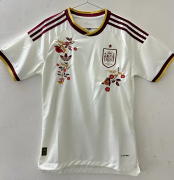 2026 Spain Away floral embroidery Soccer Jersey